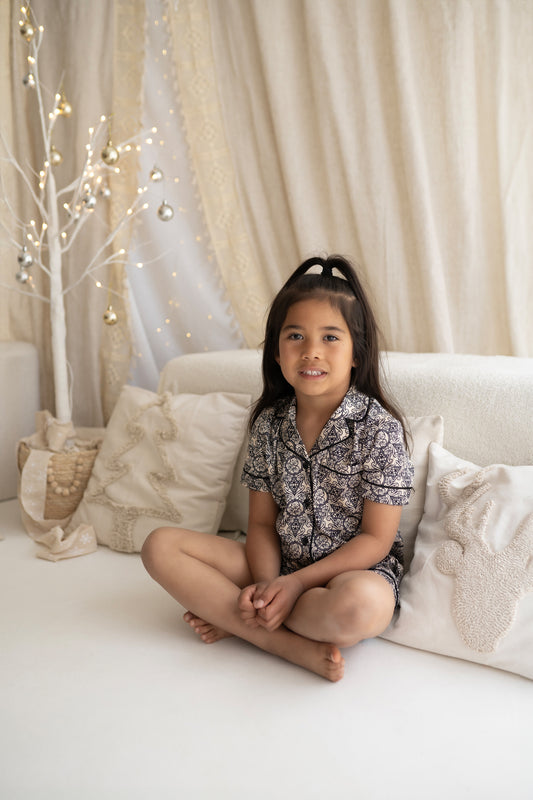 PRE-ORDER: Kids Satin Pyjama Set