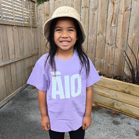 Kids Purple Aio TShirt